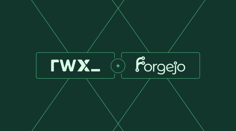 RWX now supports Codeberg and Forgejo