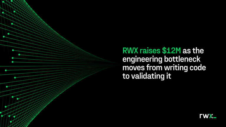 RWX raises $12M as the engineering bottleneck moves from writing code to validating it